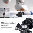 Professional Metal Tripod Ball Head 360 Degree Rotating Panoramic with 1/4 inch Quick Release Plate Bubble Level for Tripod Monopod Slider Camera Camcorder up to 22 pounds/10 kilograms
