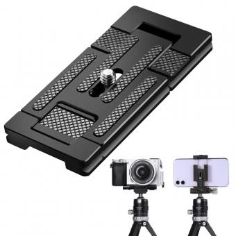 K&F Concept Arca Swiss Quick Release Plate for Camera and Smartphone