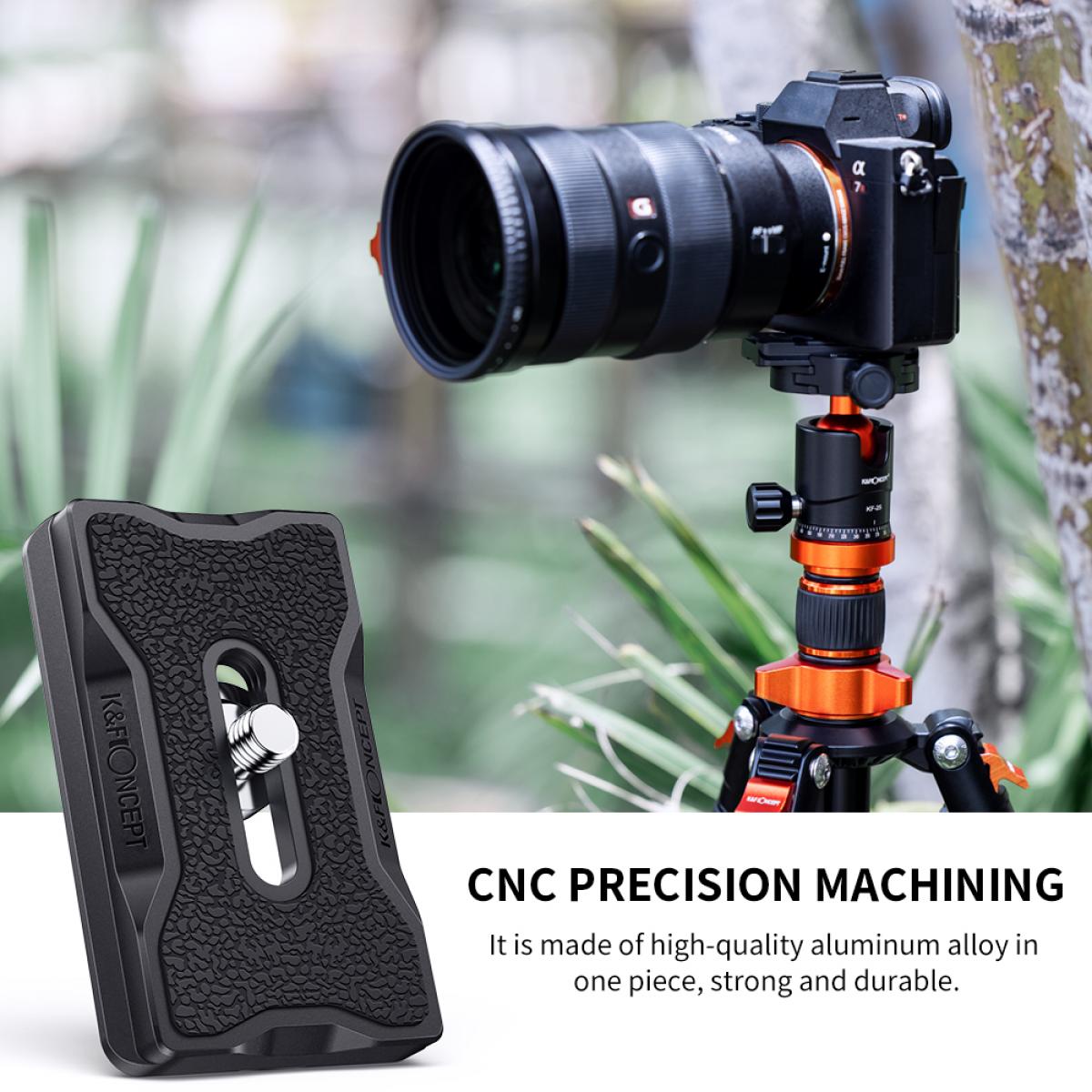 Dslr Tripod Mounting Plate K&F Concept - KENTFAITH