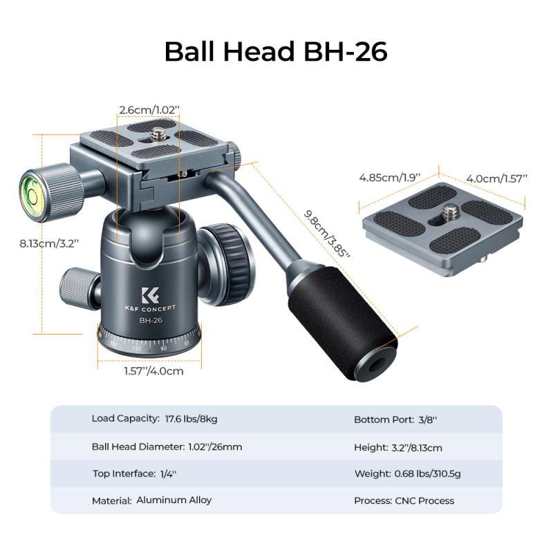Ball Head Tripod: Versatile and Easy to Use