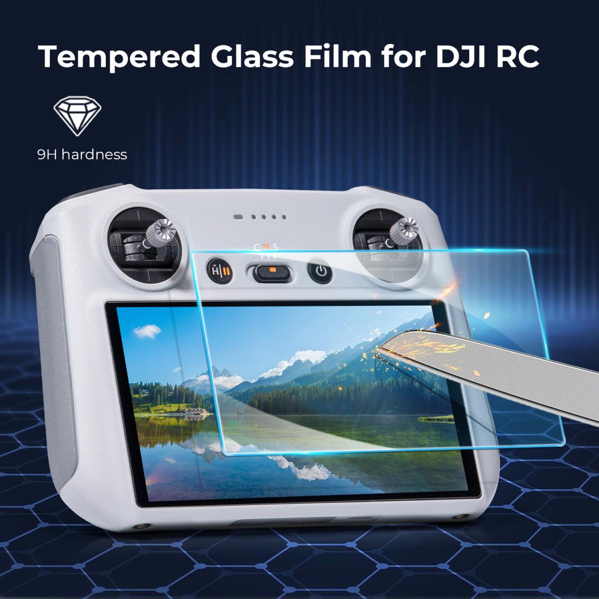  STARTRC 【6 Pcs】 Osmo Action 2 Screen Protector for DJI Action 2  Accessories,Tempered Glass Screen Cover Protector + Lens Protector for DJI  Action 2 Dual-Screen : Electronics