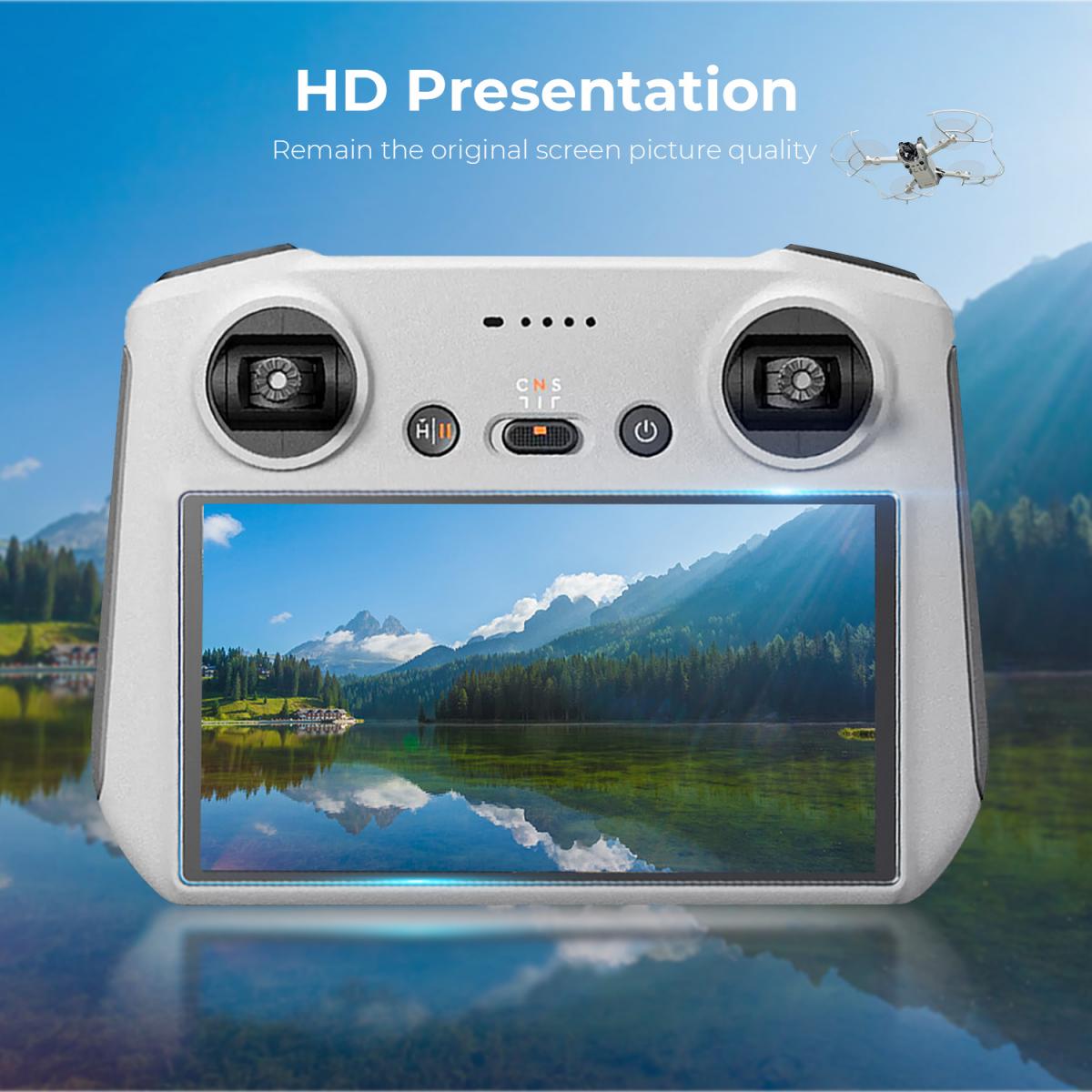 3pcs HD Tempered Glass Film for DJI MINI 3 Pro RC Remote Controller Sc