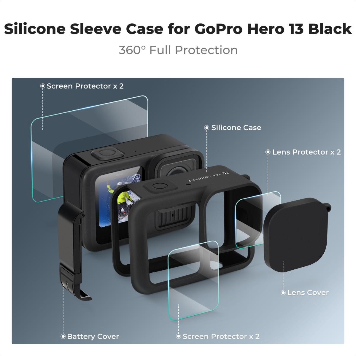 ScreenLeaf - Screenprotector voor GoPro Hero 13 Black Creator Edition