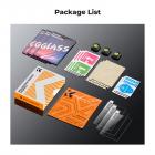 Screen Protector*3 + Hot Shoe Level*3 + Vacuum Cleaning Cloth*1 for Fujifilm X100VI, X100V, X-T4 Cameras