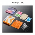 Screen Protector*3 + Hot Shoe Level*3 + Vacuum Cleaning Cloth*1 for Sony RX100M7 Cameras