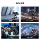 K&Fコンセプト ギア式三脚ヘッド、360°パノラマ3ウェイボールヘッド（クイックリリースプレート付き）、耐荷重6kg（マクロ撮影、星空撮影、商業写真撮影用）