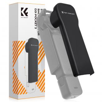 K&F Concept ジンバル保護カバー蓋 DJI Osmo Pocket 3 Creator Combo対応、ソフトライニング付きポータブルハードケース、Pocket 3アクセサリー