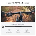 Magnetic POV Neck Mount for GoPro, OSMO Pocket 3, Magnetic Vlog Video Selfie Mount Chest Stand Hand Free Neck Holder