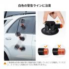 3インチ吸盤マウントセット、360°ボールヘッド付き、車のフロントガラス、ボンネット、サイドパネル用高耐久カメラマウント、GoPro、DJI、Insta360、DSLR、スマートフォンに対応、K&F CONCEPT