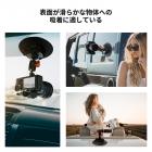 K&Fコンセプト 6インチ吸盤式カメラマウント（マジックアーム付き）