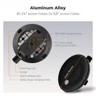 K&F Concept 6" Suction Cup Camera Mount with Magic Arm