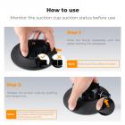 K&F Concept 6" Suction Cup Camera Mount with Magic Arm