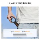 K&F Concept iPhone用マグネット式スマホ三脚スタンド、22.5Nの強力なマグネット式ミニ三脚、アルミニウム合金製ポケットセルフィースティック、iPhone 16 15 14 13 12シリーズ対応マグネット式スマホホルダー。