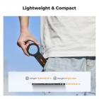 K&F Concept Magnetic Phone Tripod Stand for iPhone, 22.5N Strong Magnetic Mini Tripod Aluminium Alloy Pocket Selfie Stick, Mag Safe Phone Holder for iPhone 16 15 14 13 12 Series.