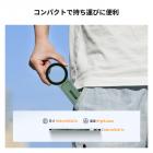 K&F CONCEPT マグネット式スマホ三脚スタンド、23N 強力マグネット搭載ミニ三脚、アルミ合金製ポケットセルフィースティック、iPhone 17 16 15 14 13 12 シリーズ対応マグネット式スマホホルダー（グリーン）