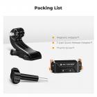 Magnetic Quick Release Adapter Mount for DJI Osmo Action 5 Pro, with 1/4 Screw Hole/Adapter Connection, Aluminum Alloy Bracket Expansion for Osmo Action 4/Action 3 Accessories