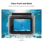 K&F Concept 60M/196FT Waterproof Case for GoPro Hero 13 Black, Protective Underwater Diving Housing for Go Pro 12/11/10/9 Black Accessories,Waterproof Action Camera Shell