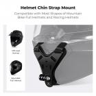 K&F Concept Action Camera Motorcycle Dirt Bike Helmet Chin Strap Mount, Helmet Holder Mounting Attachment for GoPro Hero 13/12/11/10/9/8/7/6/5/4/DJI Osmo Action 5Pro/4/3/Insta360 X5/X4/X3