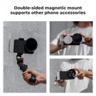 Adaptador de montagem de filtro de lente magnética K&F Concept de 6,1 polegadas compatível com iPhone e filtros rosqueados de 67 mm, compatível com 16/15/14/13/12, 16/15/14/13/12 Pro (filtro não incluído)