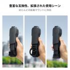 K&F Concept DJI Osmo Pocket 3用アクセサリーカバーケース、保護キャップ付きハードプロテクター、DJI Osmo Pocket 3 Creator Combo用CPL/ND/VND/ブラックミストフィルター2個収納可能