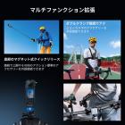 K&Fコンセプトカメラケージ（Insta360 X5用）、耐久性のあるアルミニウム合金製保護ケース、クイックリリースノブ、内蔵コールドシューマウント、1/4インチネジ、シリコンレンズカバーアクションカメラフレーム