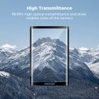 K&F CONCEPT Screen Protector for Insta360 X5, [3 Pack] 9H Hardness Tempered Glass Cover Anti-Scratch Anti-Bubble Anti-Dust LCD Screen Protector Curved Edge Protection for Insta360 X4/X5 Accessories