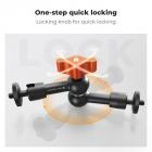 6" Magic Arm Kit 1/4" Screw 360°Ballhead Articulating Mini Arm Mount for Monitor, LED Light, Webcam