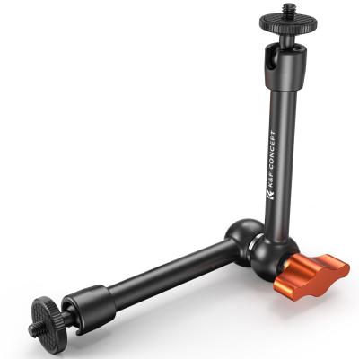 9.8" Magic Arm, 1/4" Screw Camera Mount Arm 360° Ball Heads for DSLRs, Monitor, Flash, LED Light, Microphone, Camera Cage, Action Camera