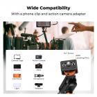 22" Magic Arm, Overhead Desk Camera Arm Mount, Long Articulating Friction Boom Arm for Phone, Action Camera, LED Light, Microphone K&F CONCEPT