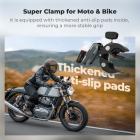 Quick Release Clamp Mount, Bike Motorcycle Handlebar Roll Bar Tube Clip Holder Attach Accessories K&F CONCEPT