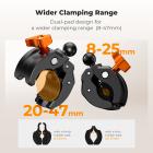 K&F CONCEPT Bike Handlebar Mount for Action Camera
