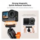 K&F CONCEPT Motorcycle Bike Clamp Mount Compatible with DJI Action 6