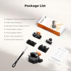K&F CONCEPT Motorcycle Bike Clamp Mount Compatible with DJI Action 6