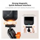 K&F CONCEPT Motorcycle Bike Clamp Mount Quick Release Compatible with Insta