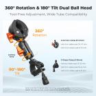 K&F CONCEPT Motorfiets Klemmenset Compatibel met Insta360