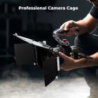Full Camera Cage for Sony ZV-E10 II, Lightweight Aluminum Video Rig with Arca-Swiss Quick Release Base & Cold Shoe Mount