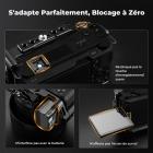 Cage complète pour caméra Sony ZV-E1, support vidéo léger en aluminium avec base à dégagement rapide Arca-Swiss et griffe porte-accessoires