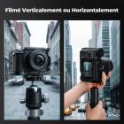Cage complète pour caméra Sony ZV-E1, support vidéo léger en aluminium avec base à dégagement rapide Arca-Swiss et griffe porte-accessoires