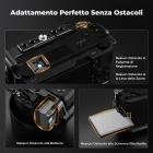 Gabbia completa per fotocamera Sony ZV-E1, rig video leggero in alluminio con base a sgancio rapido Arca-Swiss e attacco a slitta.