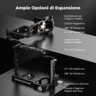 Gabbia completa per fotocamera Sony ZV-E1, rig video leggero in alluminio con base a sgancio rapido Arca-Swiss e attacco a slitta.