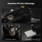 Full Camera Cage for Sony ZV-E1, Lightweight Aluminum Video Rig with Arca-Swiss Quick Release Base & Cold Shoe Mount