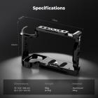 Full Camera Cage for Sony ZV-E1, Lightweight Aluminum Video Rig with Arca-Swiss Quick Release Base & Cold Shoe Mount