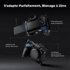 Cage complète pour appareil photo Sony Alpha 7, support vidéo léger en aluminium avec base à dégagement rapide Arca-Swiss et griffe porte-accessoires