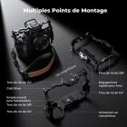 Cage complète pour appareil photo Sony Alpha 7, support vidéo léger en aluminium avec base à dégagement rapide Arca-Swiss et griffe porte-accessoires