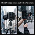 Cage complète pour appareil photo Sony Alpha 7, support vidéo léger en aluminium avec base à dégagement rapide Arca-Swiss et griffe porte-accessoires