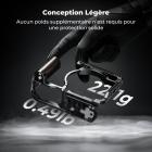Cage complète pour Nikon ZR, support vidéo léger en aluminium avec base à dégagement rapide Arca-Swiss et griffe porte-accessoires