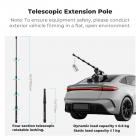 K&F CONCEPT 5-in-1 Suction Cup Car Mount for Camera, Adjustable Vehicle Camera Mount for Action Cameras, Smartphones & DSLR, Quick Release Mount for Hood, Windshield, Door & Side Panel
