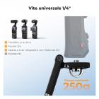 Supporto di estensione K&F CONCEPT Mantis con filettatura da 1/4".