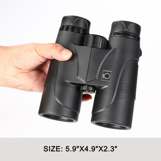 HD 10×42W 双眼鏡 防水防塵 アウトドア BAK4プリズム