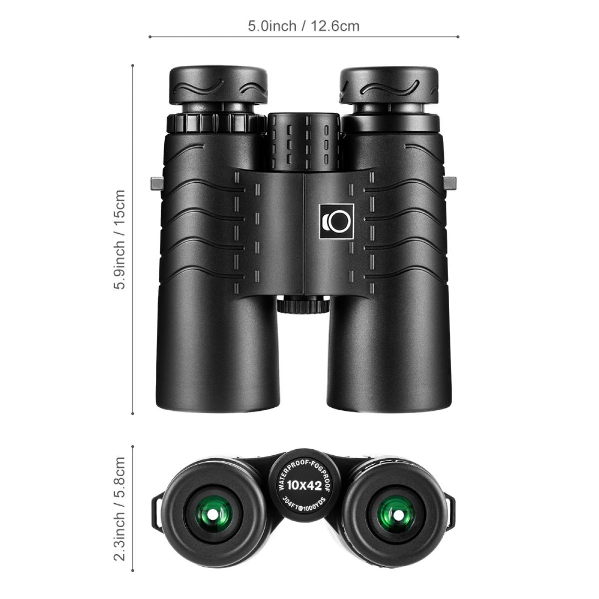 屋外鑑賞のための10×42双眼鏡